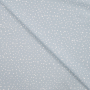 Tissu coton popeline à pois mini, bleu clair