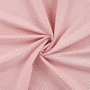 Katoen popeline mini spots, rosé