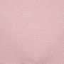 Katoen popeline mini spots, rosé