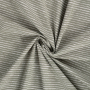 Tissu coton popeline rayé mini, vert olive pâle