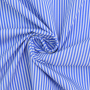 Cotton poplin Mini Stripes Fibre Mood, blue