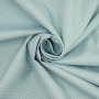 Cotton poplin mini spot, light blue