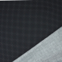 Tissu coton popeline à petits pois, noir