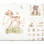 Baumwoll Popeline Panel Dreamy Place, 115 x 100 cm
