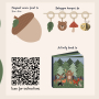 Baumwoll Popeline Panel Playmat Forest, 145 x 100 cm