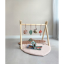Baumwoll Popeline Panel Playmat Forest, 145 x 100 cm