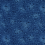 Tissu coton popeline fleurs de tilleul, bleu