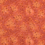 Tissu coton popeline Fleurs de tilleul, orange foncé