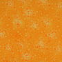 Tissu coton popeline fleurs de tilleul, jaune soleil