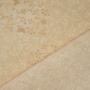 Tissu coton popeline fleurs de tilleul, vanille
