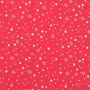 Katoen popeline Shining Stars, rood