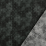 Katoenen stof small dots, zwart