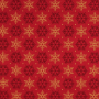 Cotton poplin Snowflake Stars, red