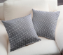 Tissu en coton Étoiles , gris