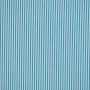 Tissu coton popeline à rayures The Stripes, bleu pétrole