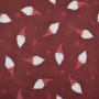 Cotton poplin Christmas elf, dark red