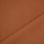 Cotton fabric stretch poplin paper touch, rust