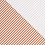 Tissu sergé twill coton Stripes Fibre Mood, marron