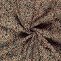 Tissu voile de coton Inca Style, noir