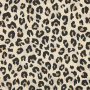 Cotton Voile leopard, beige