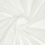 Tissu voile de coton broderie bordure Fibre Mood, blanc