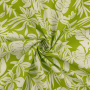 Cotton voile Tropical, green