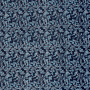 Tissu voile de coton Branches d’arbres Twigs, bleu marine