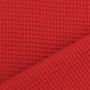 Wafeldoek, rood