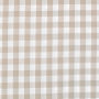 Baumwoll Zefir Karo 17 mm, beige
