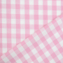 Baumwoll Zefir Karo 17 mm, rosa