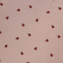 Baumwollflanell Ladybug, altrosa