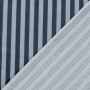 Baumwollflanell Stripes, blau