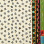 Tissu jersey coton bio Albstoffe Hamburger Liebe Beetles & Bugs Tickle, blanc vanille