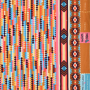 Cotton jersey Albstoffe Hamburger Liebe Western Fairy Tales Tracks, curry-coloured