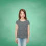 Katoenjersey baby leo, mintgroen