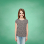 Katoenjersey baby leo, zandkleurig