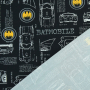 Katoenjersey Batman Batmobile, zwart