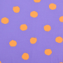 Katoenjersey Big Dots, paars