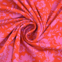 Katoenjersey flowers dream, rood