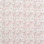 Tissu jersey de coton prairie fleurie, blanc cassé