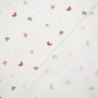 Tissu jersey de coton Butterflies, blanc cassé