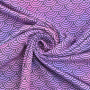 Katoenjersey Circles, roze
