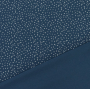 Katoenjersey confetti, blauw