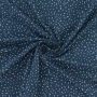 Katoenjersey confetti, blauw