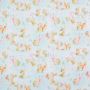 Tissu jersey de coton Lapins Cute Bunnies, menthe clair