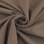 Tissu jersey de coton uni Emma, marron