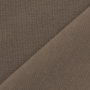 Tissu jersey de coton uni Emma, marron