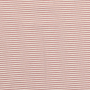 Tissu jersey de coton à rayures Emma, vieux rose