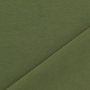 Tissu jersey de coton uni Emma, vert olive