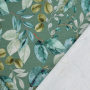 Tissu jersey de coton Eucalyptus Love, vert pâle